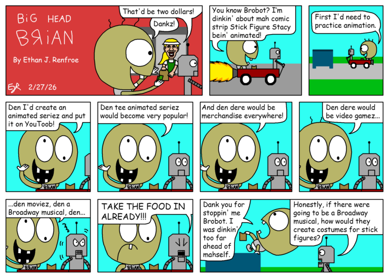 Big Head Brian: Livin' In Da Future [OC]